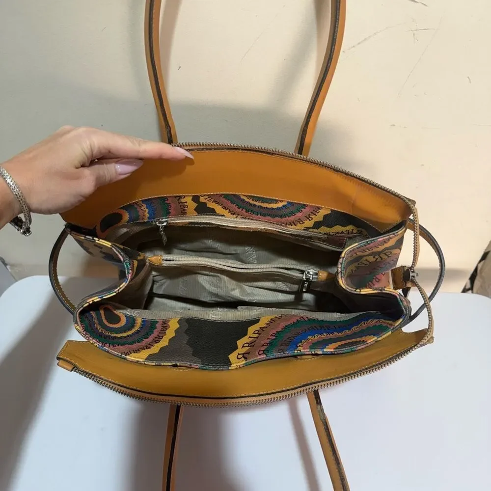 Ripani genuine leather cute satchel - beauty like new! Italian